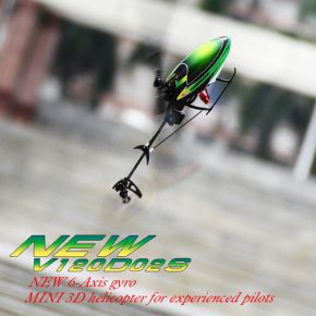 Walkera NEW V120D02S  6-Channel 3D 6-Axis Flybarless Brushless BNF version (without transmitter)