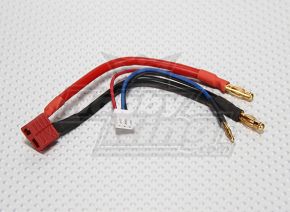 XT T-Connector Plug Harness for 2S Hardcase Lipo (1pc)