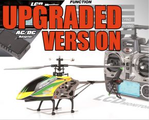 WLtoys V912 Sky Dancer 4CH RC Helicopter RTF with Videography / Bubble Blower / Water Cannon / Missile Launcher /  Hook & Basket Function