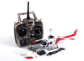 WLtoys V931 AS350 2.4GHz 6-CH Outdoor Radio Control Brushless R/C Helicopter w/ Gyro Ready to Fly