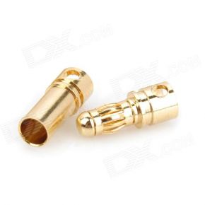 3.5MM Gold Plated Connector Male and Female