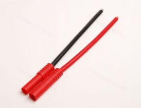 4.0mm Connector with 100mm 12AWG Silicone Wire