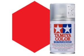 Tamiya PS2 Red Polycarbonate Spray Paint 100ml