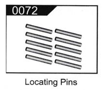 Wltoys 12423 12428 1/12 RC Car Parts Axle Hinge Pin Steel Pins 0072 10PCS