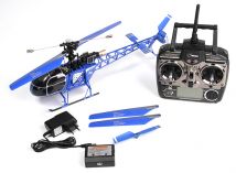 WLtoys V915 2.4G 4CH Scale Lama RC Helicopter RTF BLUE COLOR