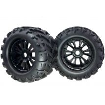 1/8 Rubber Tires With Wheel Sets T810006 150mm Fit RC HSP 1:8 Monster Truck