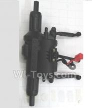 Wltoys 18428-B Car Spare Parts-0550 Rear Drive Gearbox Assembly with Motor